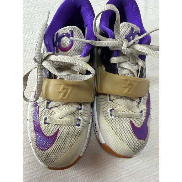 Nike KD 7 VII GS “PB&J Peanut Butter Jelly Basketball Shoes Youth 12C 669944-155 - Picture 9 of 11